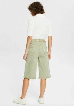 Esprit Damen MIT STRETCH - Jeans Shorts - Light Khaki -Esprit Verkäufe 2024 2e93982b65e945238e32cff406119059