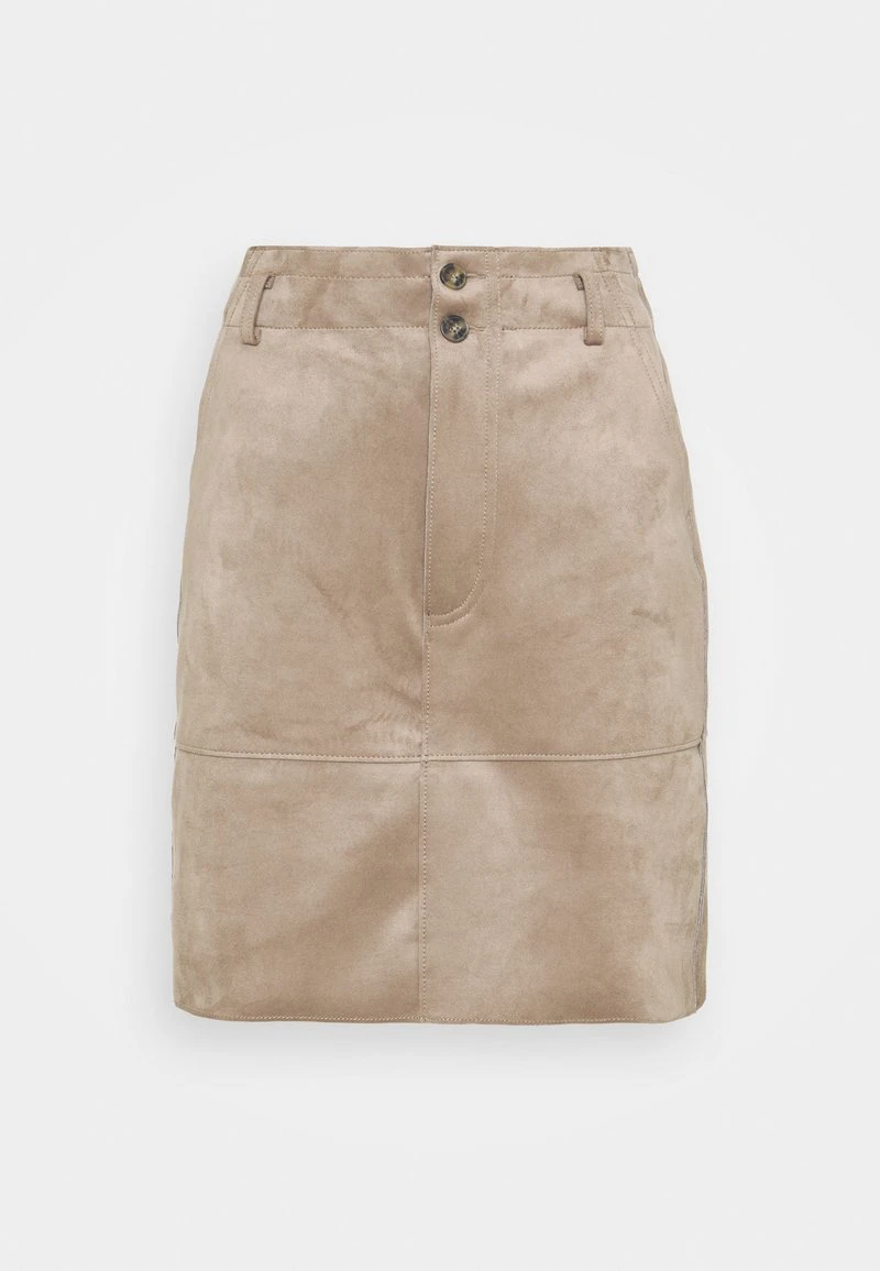 Esprit Damen BONDED - A-Linien-Rock - Taupe 6 Esprit Damen BONDED - A-Linien-Rock - Taupe – Bild 4