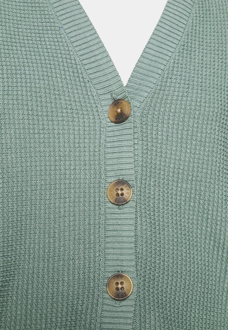 Esprit Damen CORE CARDIGAN - Strickjacke - Dusty Green 8 Esprit Damen CORE CARDIGAN - Strickjacke - Dusty Green – Bild 6