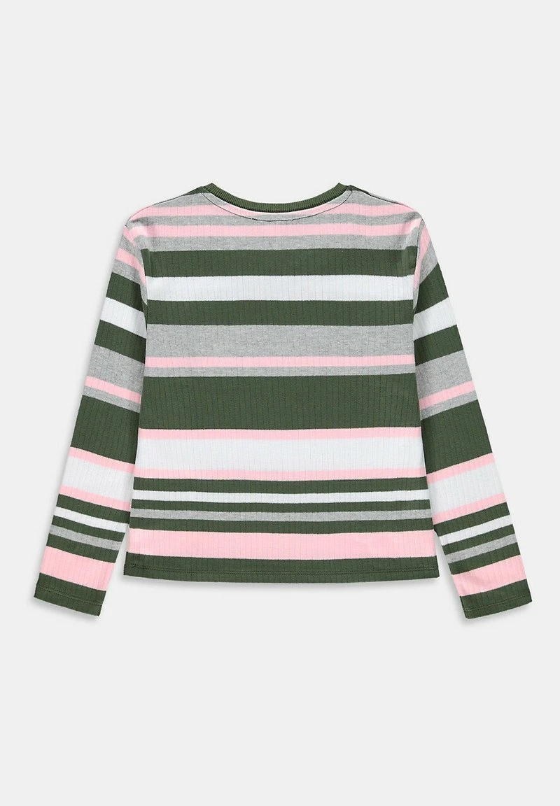 Esprit Langarmshirt - Dark Khaki | Kinder 4 Esprit Langarmshirt - Dark Khaki | Kinder – Bild 2