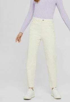 Esprit Damen Stoffhose - Cream -Esprit Verkäufe 2024 30eb7421881649f19dc00545804eae9a
