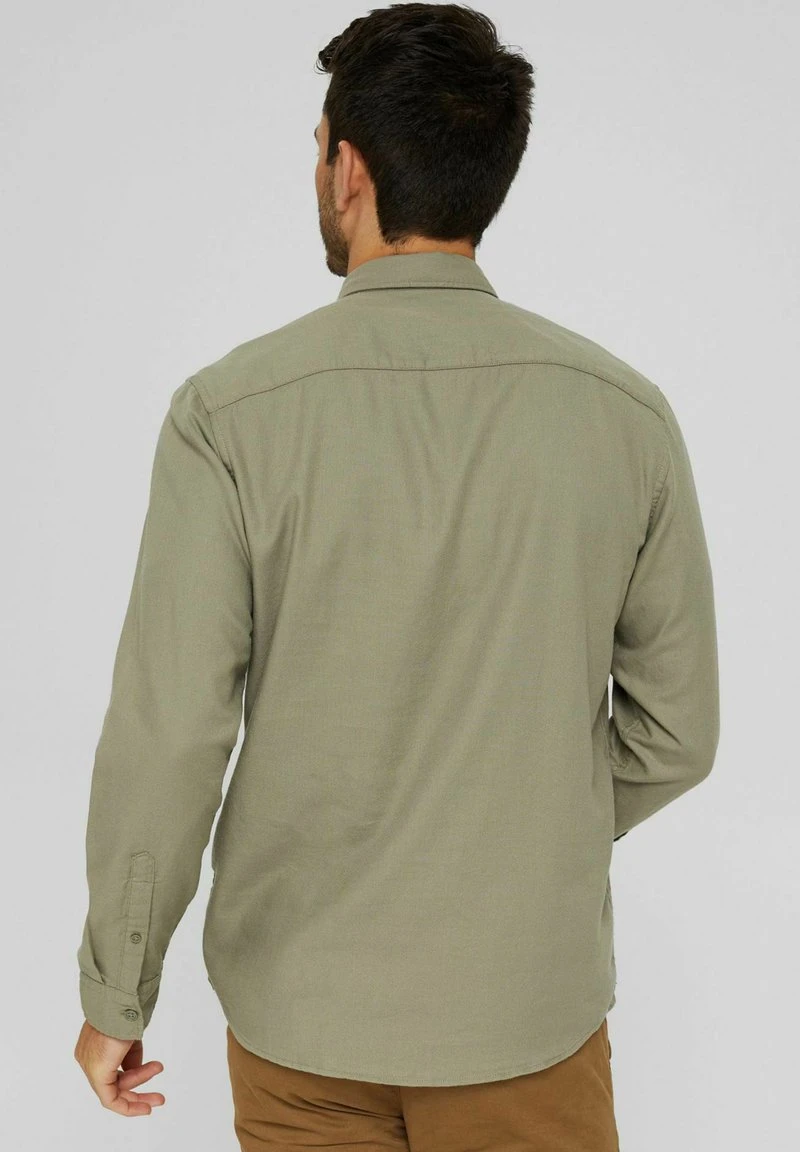 Esprit Herren Hemd - Pale Khaki 5 Esprit Herren Hemd - Pale Khaki – Bild 3