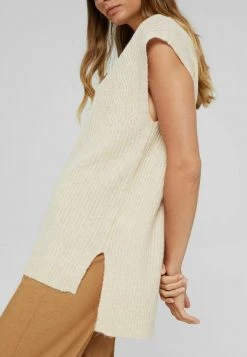 Esprit Damen MIT MIR MUSTER - Strickpullover - Sand 5 -Esprit Verkäufe 2024 318fc98124834e7fb8cfab37c9de6303