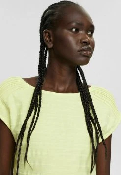 Esprit Damen MIT STRUKTURS - T-Shirt Print - Citrus Green -Esprit Verkäufe 2024 31aaa7ffefa1478e809abd16b902525b