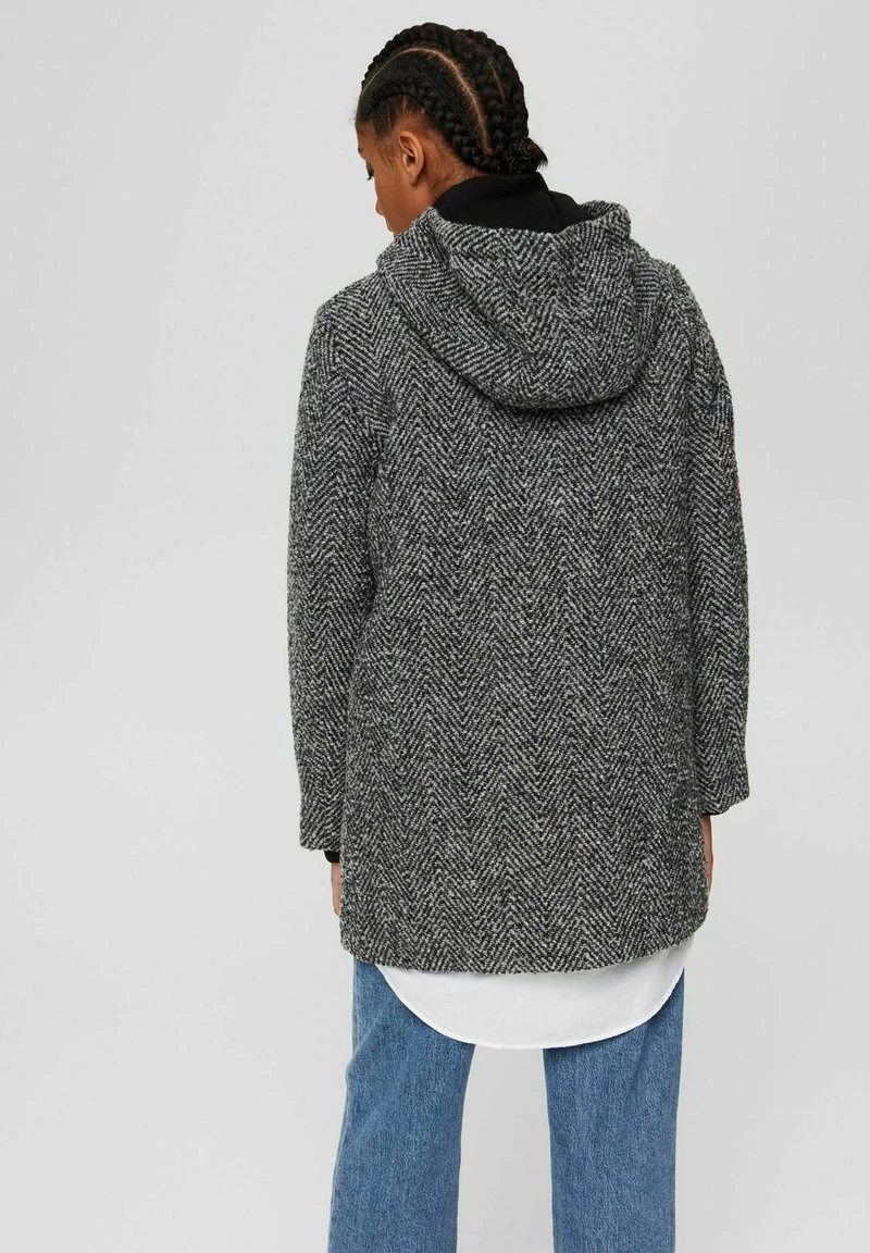 Esprit Damen Klassischer Mantel - Anthracite 5 5 Esprit Damen Klassischer Mantel - Anthracite 5 – Bild 3