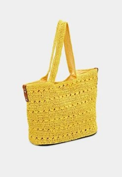 Esprit Damen Shopping Bag - Yellow -Esprit Verkäufe 2024 32833f46f112440cb58e1276c1139047