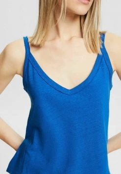 Esprit Damen MIT V AUSSCHNITT - Top - Blue -Esprit Verkäufe 2024 338dce31fcf941fbac72a0915632bf38