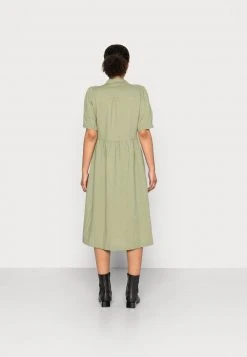 Esprit Damen DRESSES LIGHT WOVEN - Blusenkleid - Light Khaki -Esprit Verkäufe 2024 33f1d85e9393428ab294116db309a394