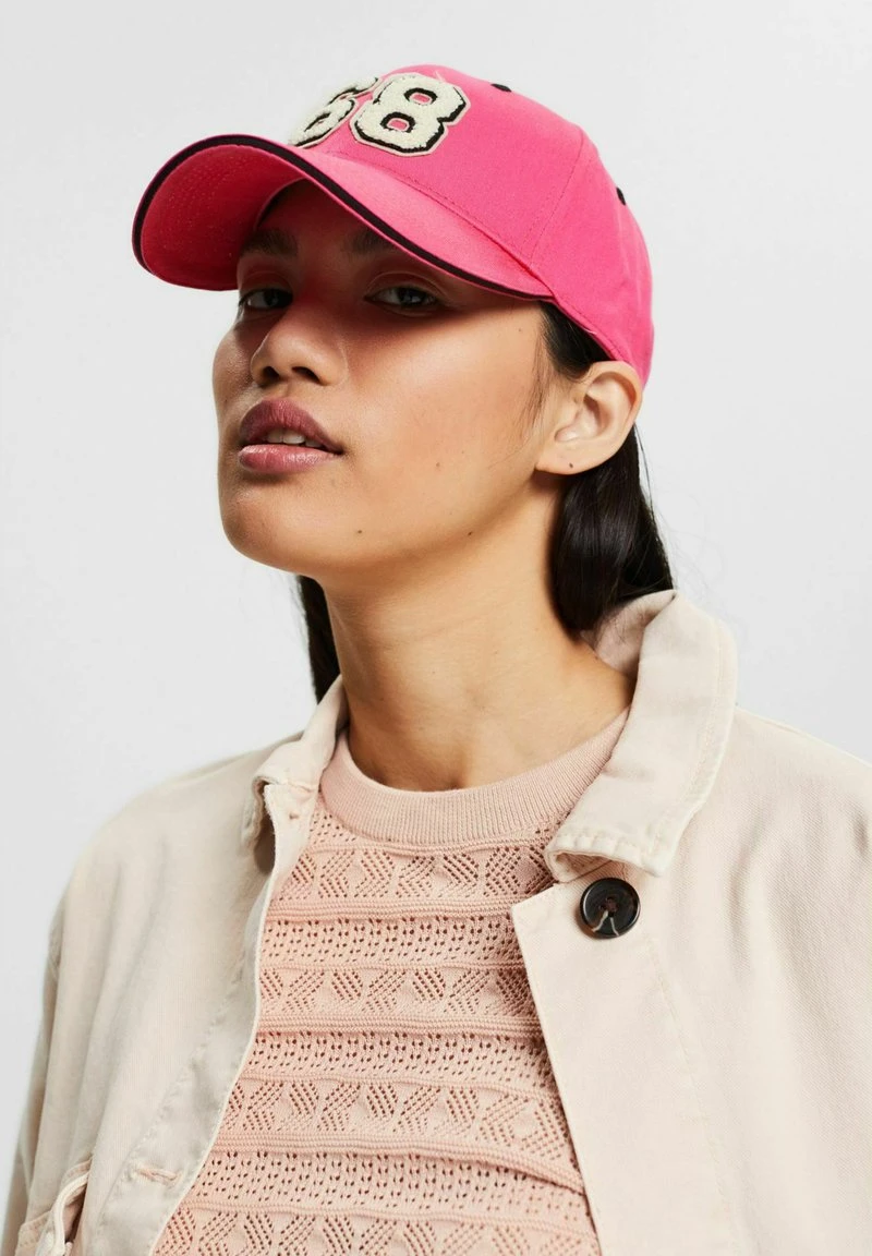 Esprit MIT FROTTEE PATCH - Cap - Pink Fuchsia | Damen 3 Esprit MIT FROTTEE PATCH - Cap - Pink Fuchsia | Damen
