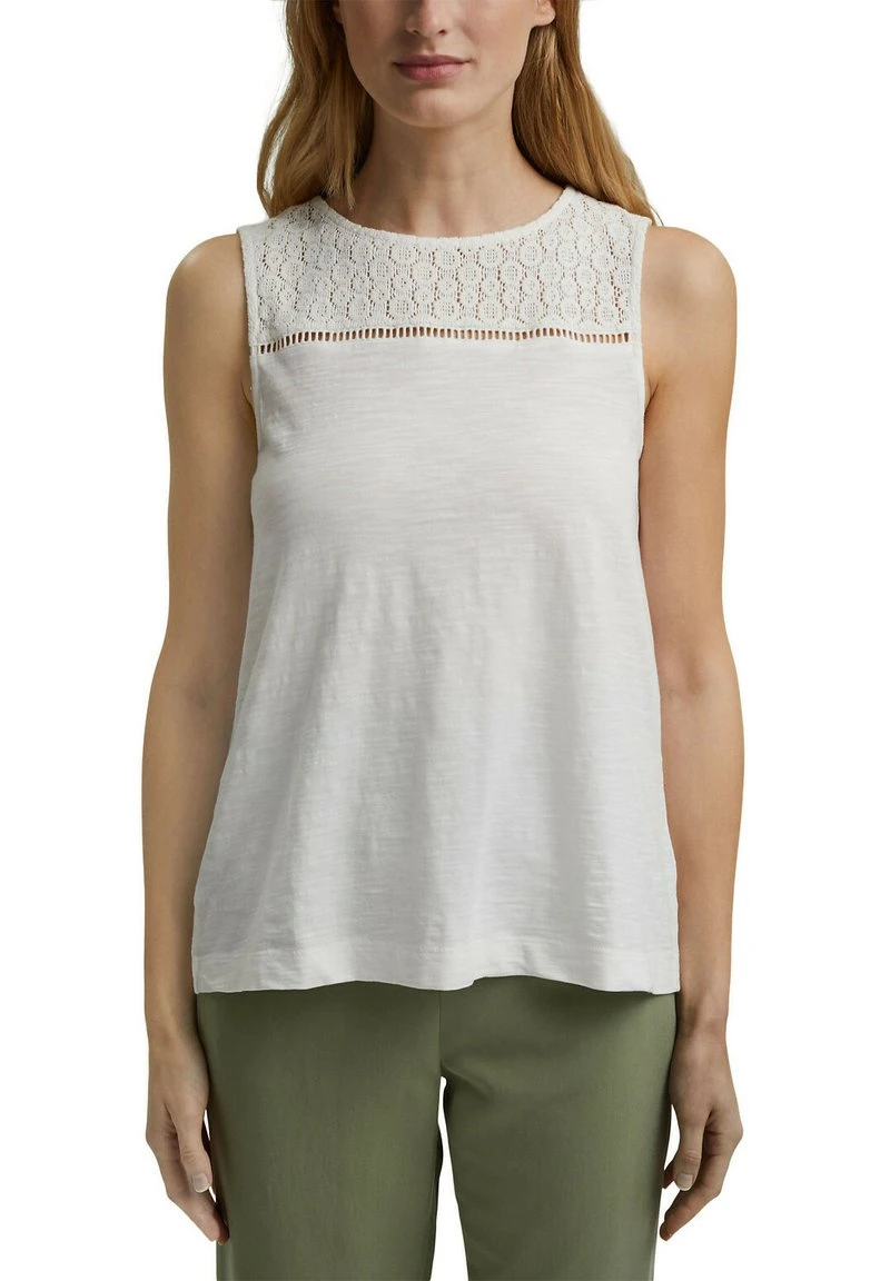 Esprit CROCHET - Top - Off White | Damen 9 Esprit CROCHET - Top - Off White | Damen – Bild 7