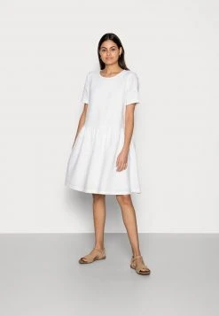 Esprit Damen DRESS - Freizeitkleid - White