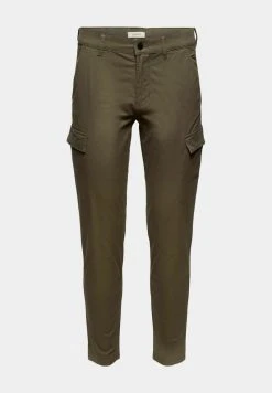 Esprit Herren Cargohose - Dark Khaki -Esprit Verkäufe 2024 35ab58b82ab944a7b3ba4b236a143d46