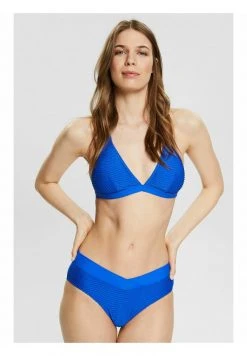 Esprit MIT STRUKTURSTREIFEN - Bikini-Hose - Bright Blue | Damen