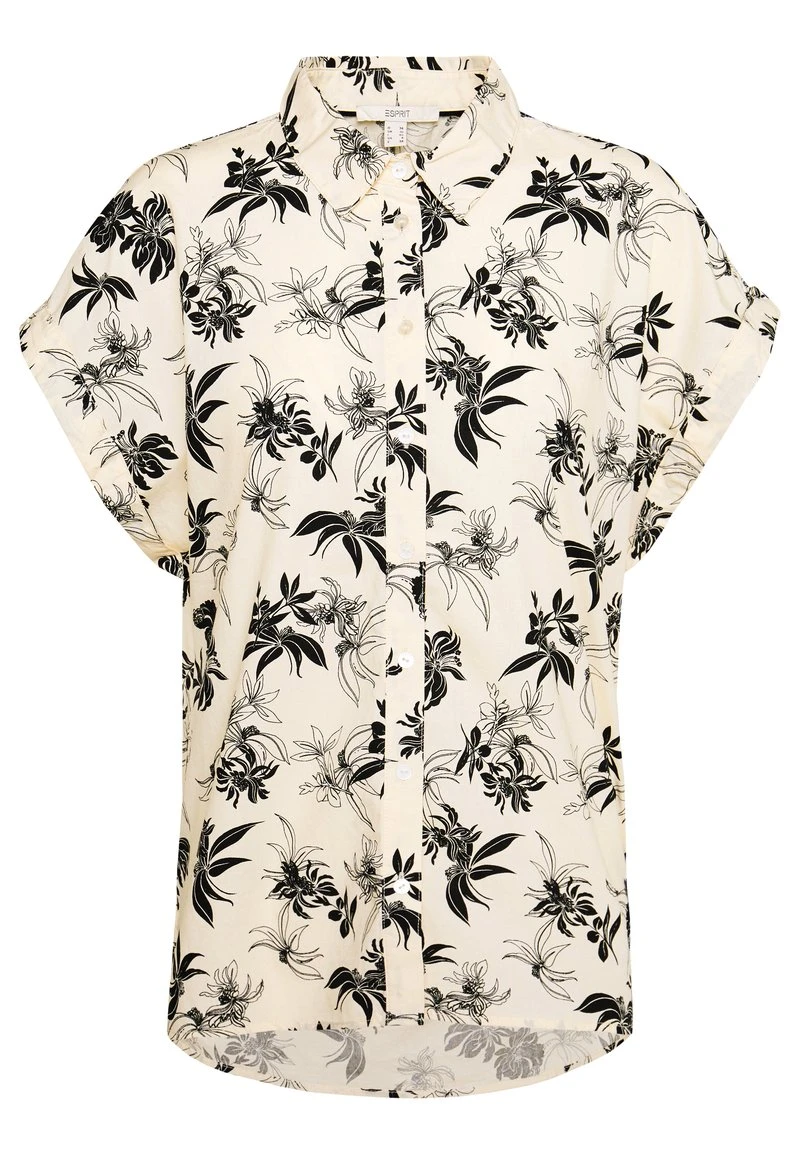 Esprit Damen POPLPRINT - Hemdbluse - Off White 3 Esprit Damen POPLPRINT - Hemdbluse - Off White