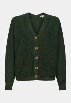 Esprit CORE CARDIGAN - Strickjacke - Dark Green | Damen -Esprit Verkäufe 2024 375978e2d94648cfb5d50afef12c44ce