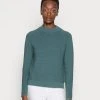 Esprit Damen SWEATERS - Strickpullover - Teal Blue -Esprit Verkäufe 2024 375c05babb0d4f50badfdfe730507a29