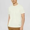 Esprit T-Shirt Basic - Cream Beige | Herren