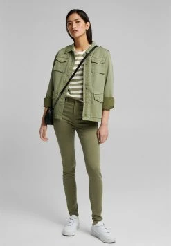 Esprit Damen GESTREIFTES - T-Shirt Print - Light Khaki -Esprit Verkäufe 2024 37d875f17c584de0974d7a5f3dbc31a2