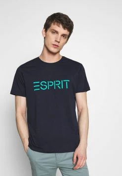 Esprit LOGO - T-Shirt Print - Navy | Herren