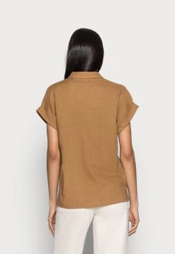 Esprit Damen Bluse - Camel -Esprit Verkäufe 2024 3864b4fd935b47ca8a53981b1727a443