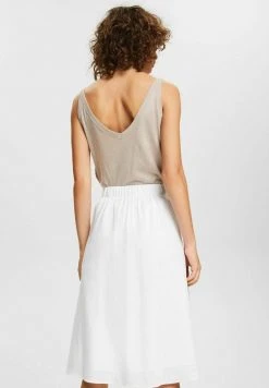 Esprit Damen Faltenrock - White -Esprit Verkäufe 2024 389f1dd8681f4502928ef3a02bc9ada4