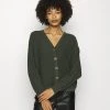 Esprit Damen CORE CARDIGAN - Strickjacke - Khaki Green -Esprit Verkäufe 2024 39841ea41a73470dac36f2b58ac47817