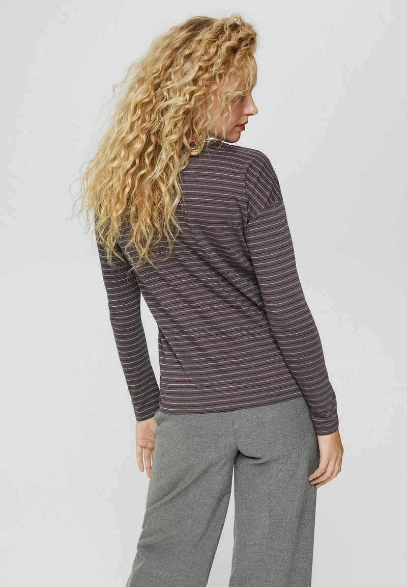 Esprit Damen Langarmshirt - Anthracite 5 Esprit Damen Langarmshirt - Anthracite – Bild 3