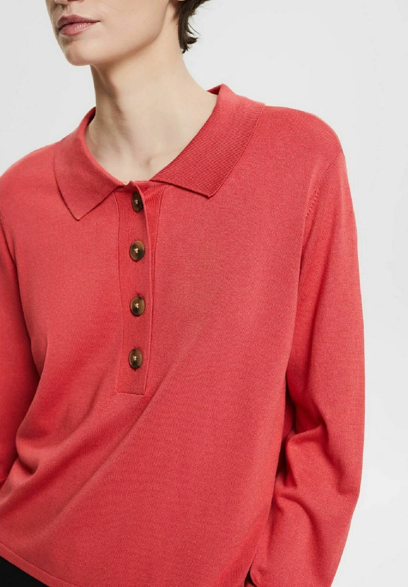 Esprit Damen Strickpullover - Red 6 Esprit Damen Strickpullover - Red – Bild 4