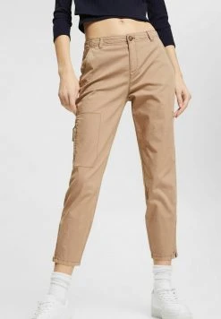 Esprit Damen Cargohose - Taupe