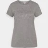 Esprit Damen T-Shirt Print - Gunmetal
