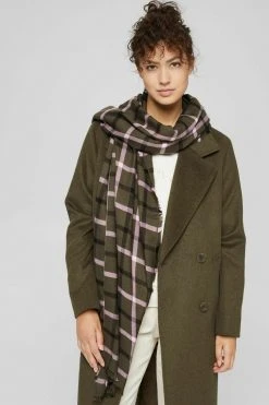 Esprit Verkaufsgeschäft 48 Esprit 091EA1Q303 - Schal - Dark Khaki | Damen
