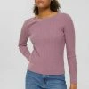 Esprit Damen Strickpullover - Mauve -Esprit Verkäufe 2024 3c41dd557c9d4764b7fa38661293766d