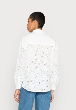 Esprit Damen LEAF BLOUSE - Bluse - White -Esprit Verkäufe 2024 3c79c5f8b1f14fb58a7c5ea1497a9136