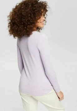 Esprit Damen LONGSLEEVE - Langarmshirt - Lilac -Esprit Verkäufe 2024 3ca959be4d1f40488499bf9ca0ff25cd