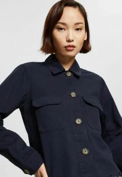 Esprit Damen WOVEN - Jeansjacke - Navy -Esprit Verkäufe 2024 3d2dcc008b2243cc99f4dbba27661e43