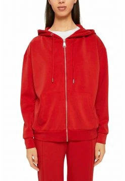 Esprit Damen LONG SLEEVE - Sweatjacke - Orange Red