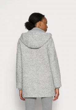Esprit HOODY - Klassischer Mantel - Light Grey | Damen -Esprit Verkäufe 2024 3eff5093d70244b1bdd60bccc1bca36c