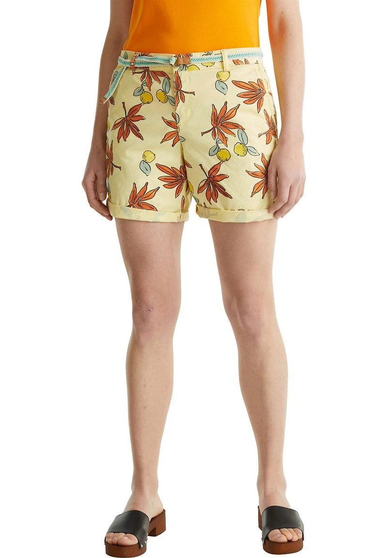Esprit Damen BAUMWOLL-SHORTS MIT LYCRA XTRA LIFE™ - Shorts - Bright Yellow 8 Esprit Damen BAUMWOLL-SHORTS MIT LYCRA XTRA LIFE™ - Shorts - Bright Yellow – Bild 6