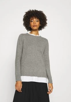 Esprit Damen 2 IN 1 - Strickpullover - Gunmetal