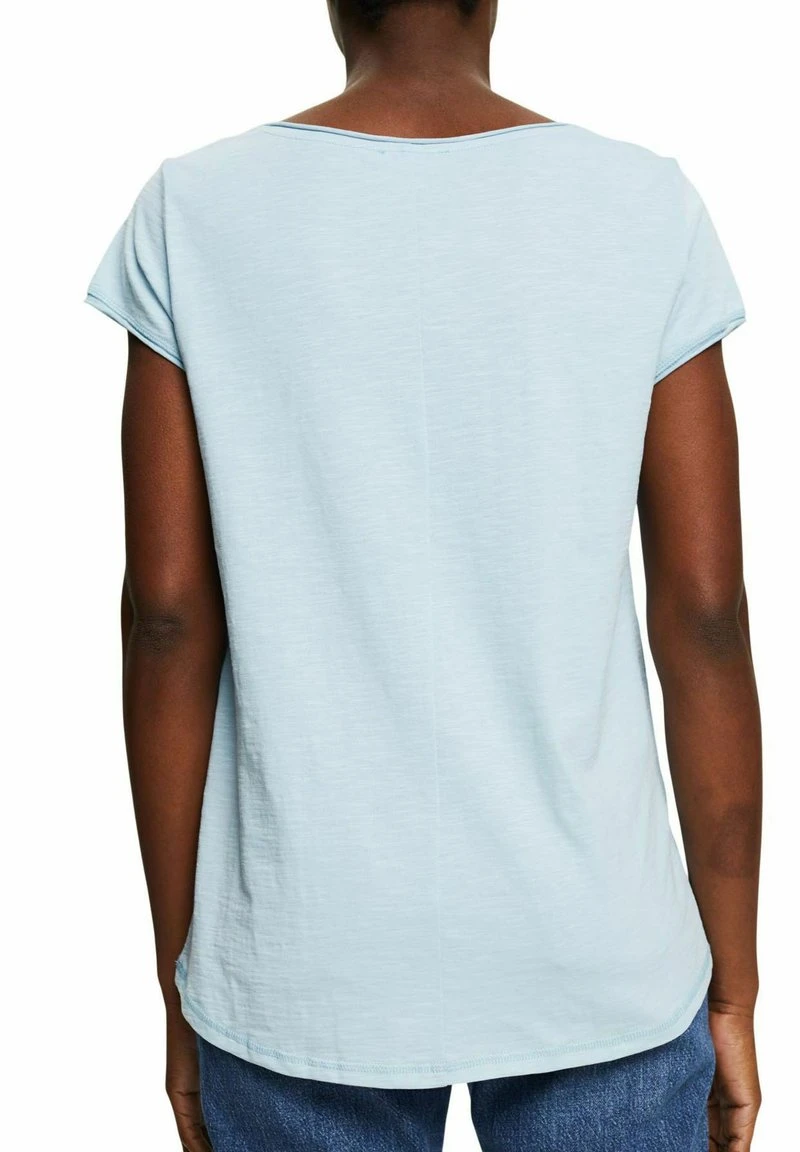 Esprit Damen T-Shirt Basic - Grey Blue 9 Esprit Damen T-Shirt Basic - Grey Blue – Bild 7