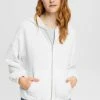 Esprit Damen Sweatjacke - White