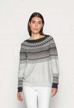 Esprit CORE JAQUAR - Strickpullover - Light Grey | Damen