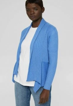 Esprit Damen NOOS RIB CARDI - Strickjacke - Light Blue Lavender -Esprit Verkäufe 2024 4068363419984d4a9781be503f50436c