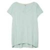 Esprit Damen CURVY - T-Shirt Basic - Dusty Green -Esprit Verkäufe 2024 40cb906803804902999a36d5957cf195