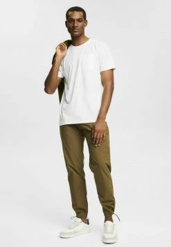 Esprit Herren MIT BRUSTTASCHE - T-Shirt Basic - Off White -Esprit Verkäufe 2024 41436e834e1b4d7c8707a1c163b253df