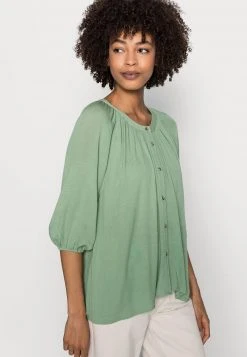 Esprit Damen BLOUSE - Bluse - Leaf Green -Esprit Verkäufe 2024 4159101a1457491ebf22c3e7d7de3272
