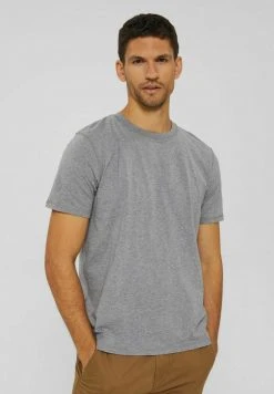 Esprit Herren REGULAR FIT - T-Shirt Print - Medium Grey