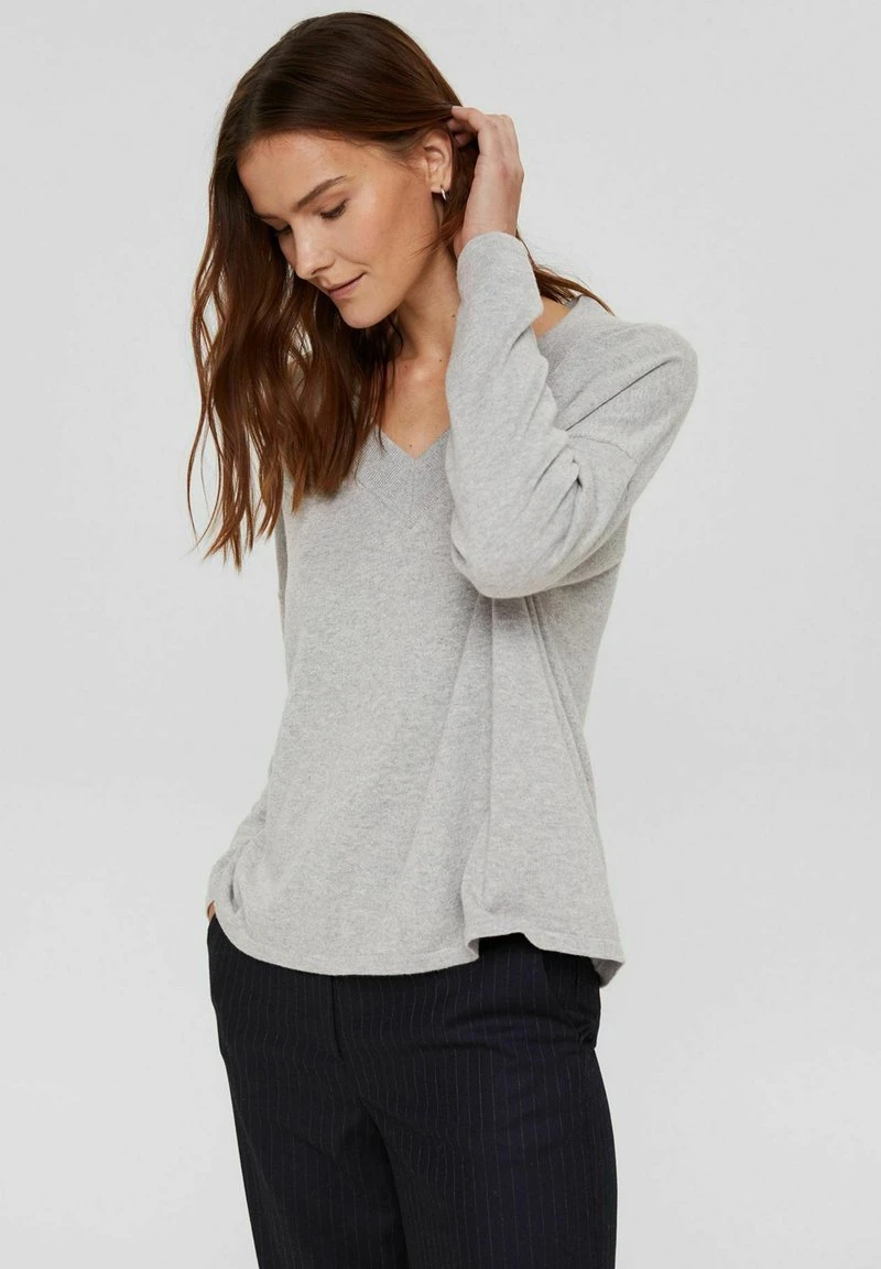Esprit Damen Strickpullover - Light Grey 9 Esprit Damen Strickpullover - Light Grey – Bild 7