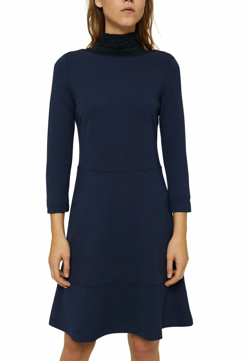 Esprit Damen PUNTI DRESS - Jerseykleid - Navy 10 Esprit Damen PUNTI DRESS - Jerseykleid - Navy – Bild 8