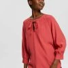 Esprit MIT BINDEBÄNDERN - Bluse - Red | Damen -Esprit Verkäufe 2024 4402fa09b110475293262366cda6908b